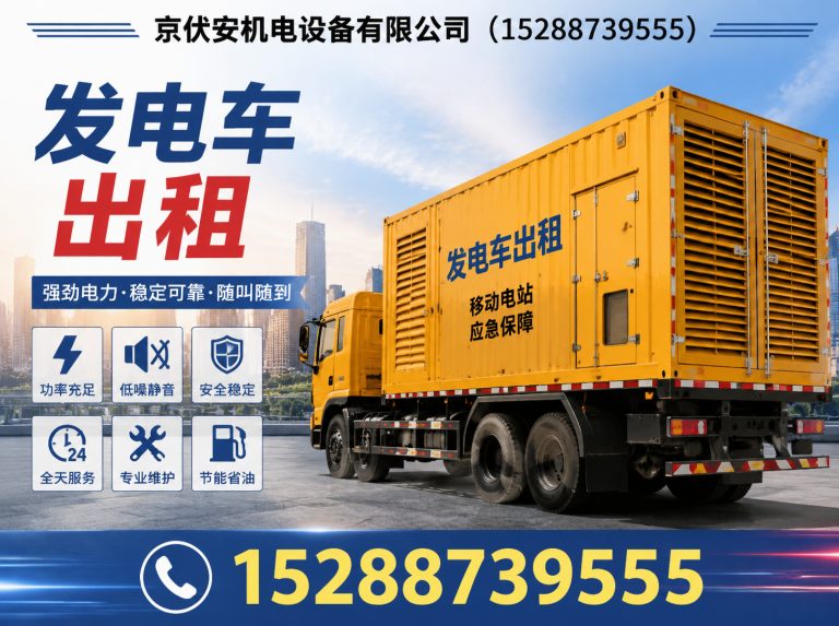图木舒克发电车出租展示图